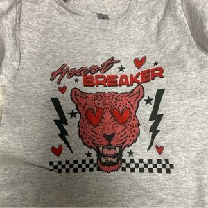 Brand new unisex t-shirt Valentine’s Day heartbreaker